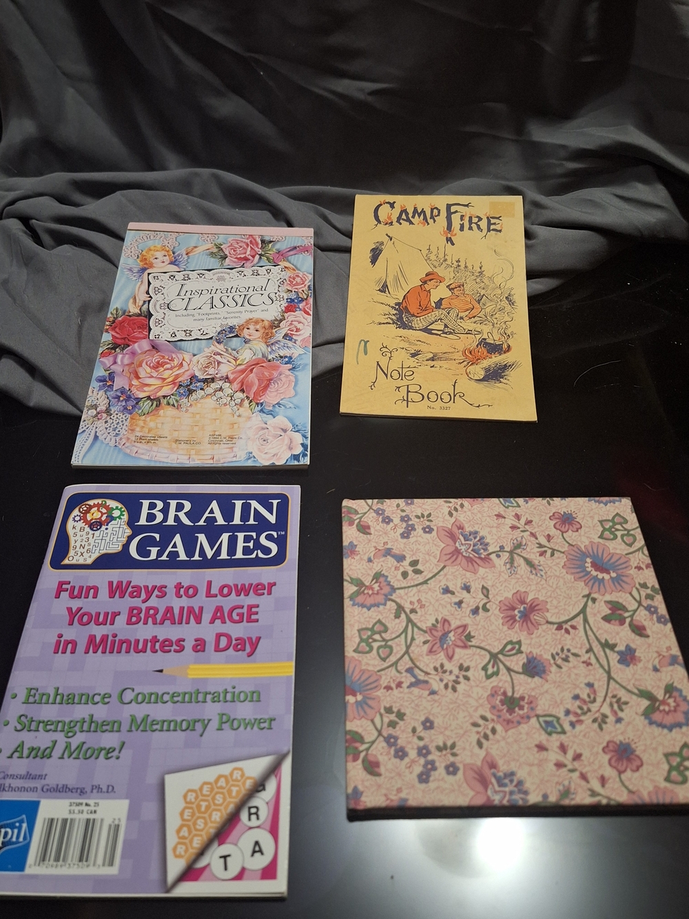 Vintage Paper Ephemera Bundle | 4pc Junk Journal Starter Set | 1940s-2000s